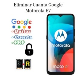 Eliminar Contraseña y Cuenta Google Motorola Moto E7