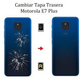 Cambiar Tapa Trasera Motorola Moto E7 Plus