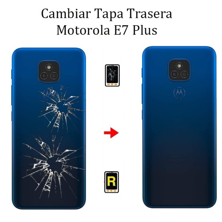 Cambiar Tapa Trasera Motorola Moto E7 Plus