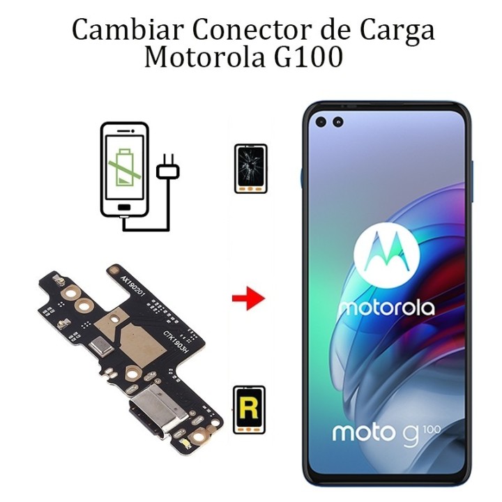 Cambiar Conector De Carga Motorola G100