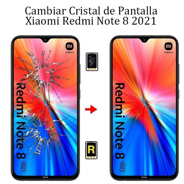 Cambiar Cristal De Pantalla Xiaomi Redmi Note 8 2021