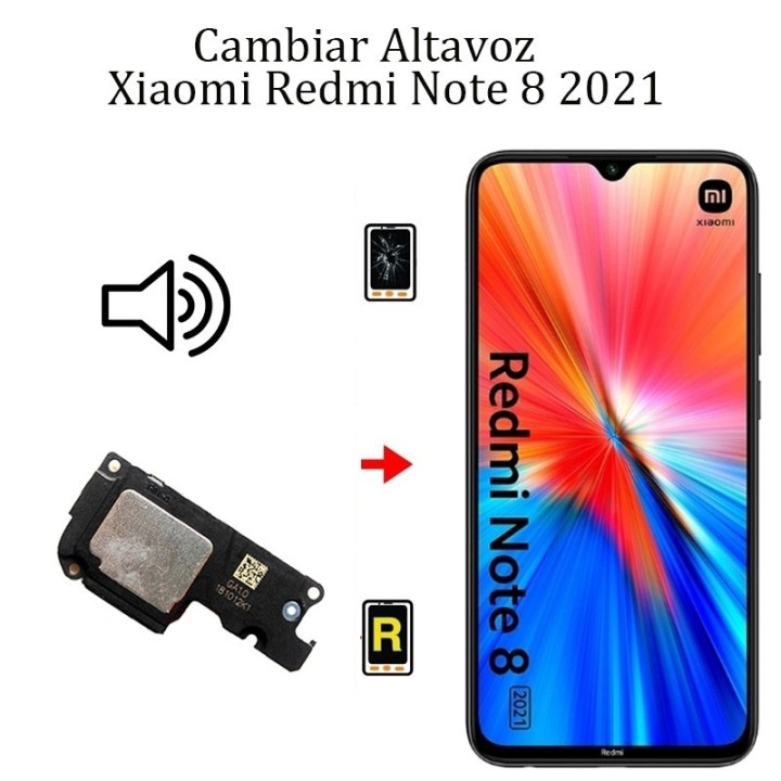 Cambiar Altavoz De Música Xiaomi Redmi Note 8 2021