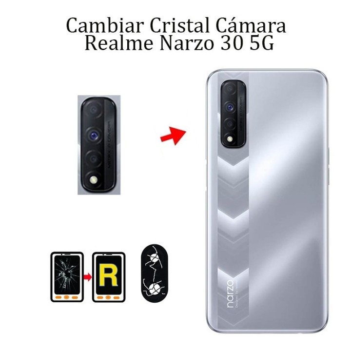 Cambiar Cristal Cámara Trasera Realme Narzo 30 5G