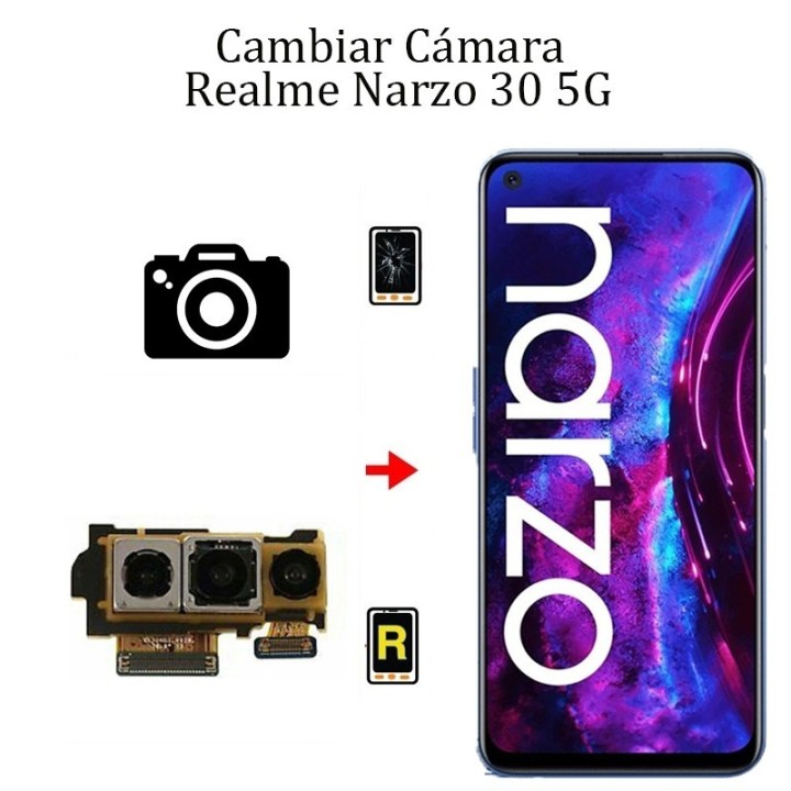 Cambiar Cámara Trasera Realme Narzo 30 5G