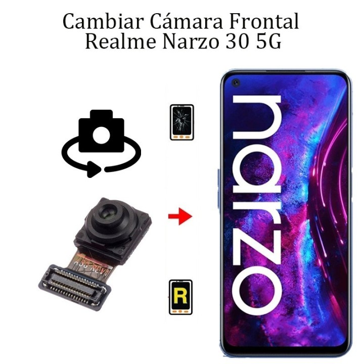 Cambiar Cámara Frontal Realme Narzo 30 5G
