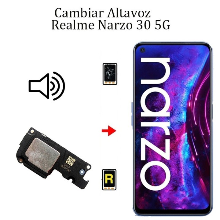 Cambiar Altavoz De Música Realme Narzo 30 5G