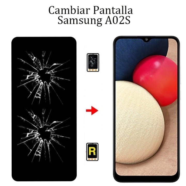Cambiar Pantalla Samsung Galaxy A02S