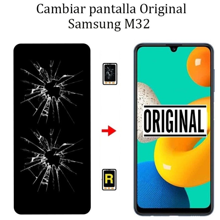 Cambiar Pantalla Original Samsung Galaxy M32