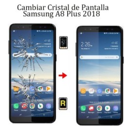Cambiar Cristal De Pantalla Samsung Galaxy A8 Plus 2018