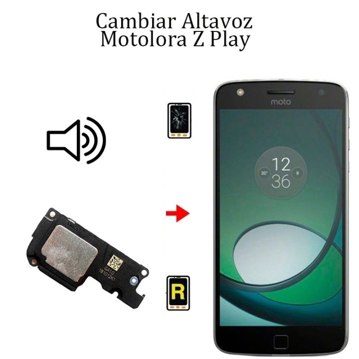 Cambiar Altavoz De Música Motorola Z Play