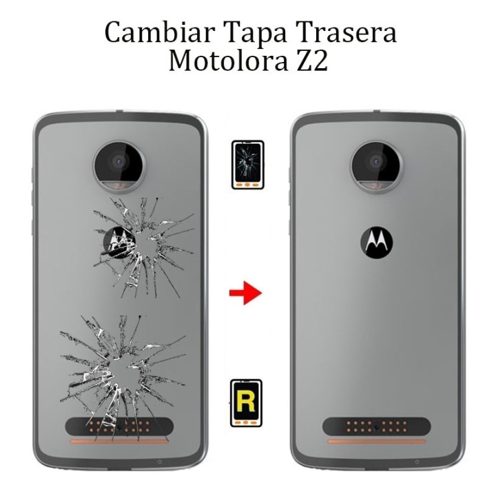 Cambiar Tapa Trasera Motorola Z2