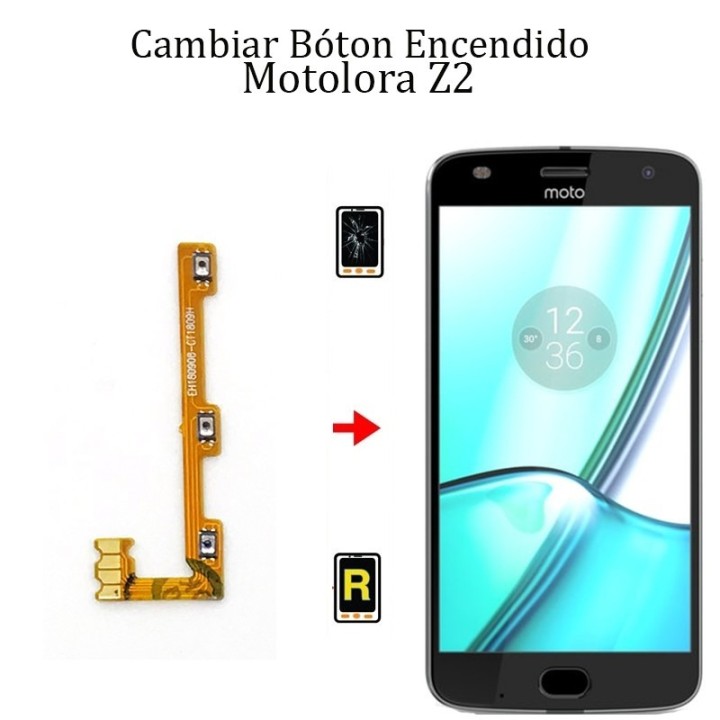 Cambiar Botón De Encendido Motorola Z2