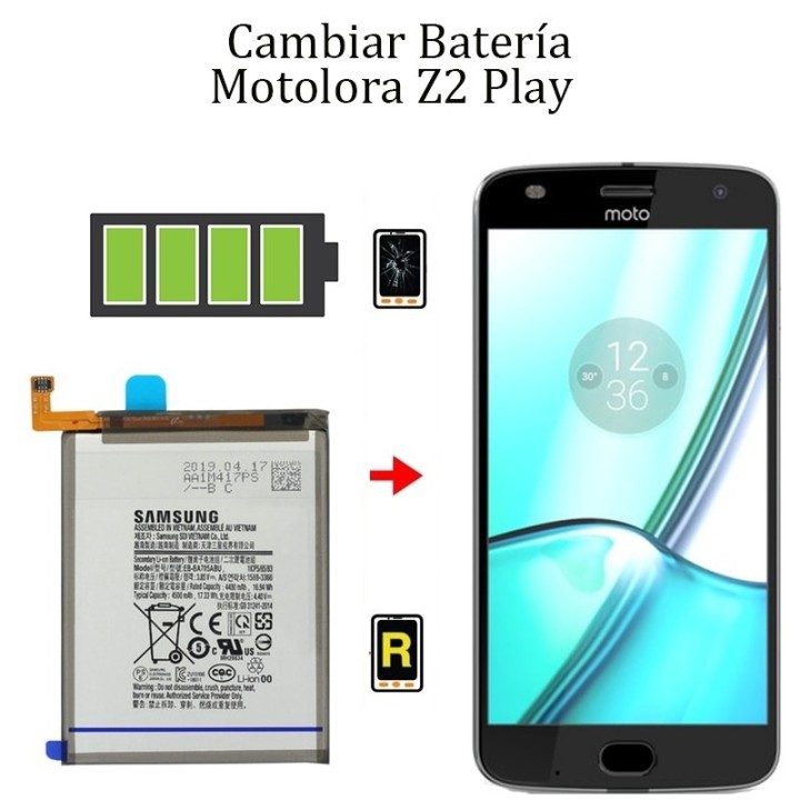 Cambiar Batería Motorola Z2 Play