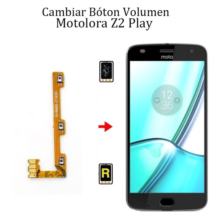 Cambiar Botón De Volumen Motorola Z2 Play