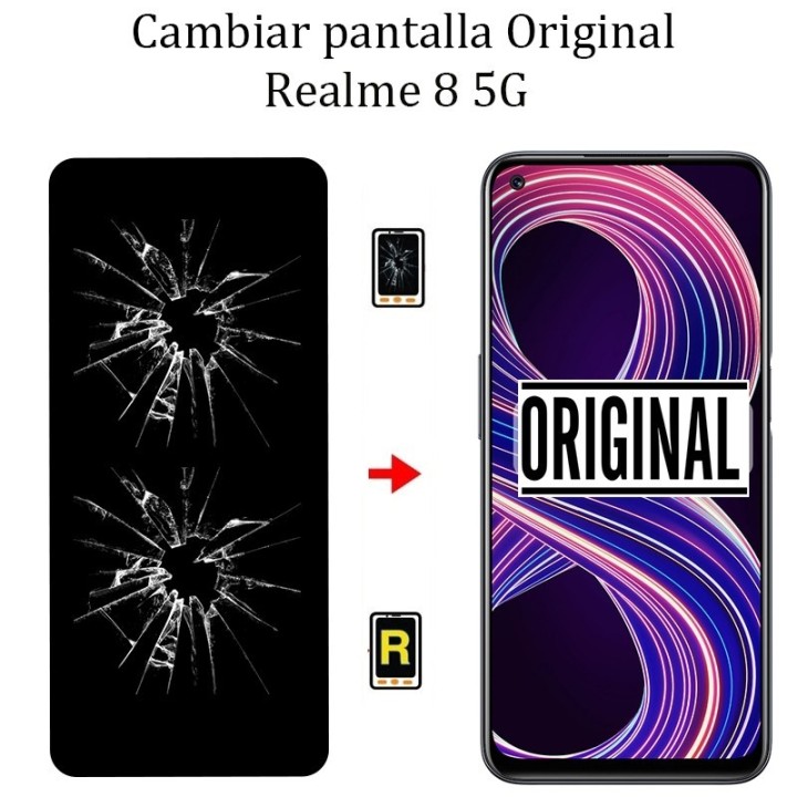 Cambiar Pantalla Original Realme 8 5G