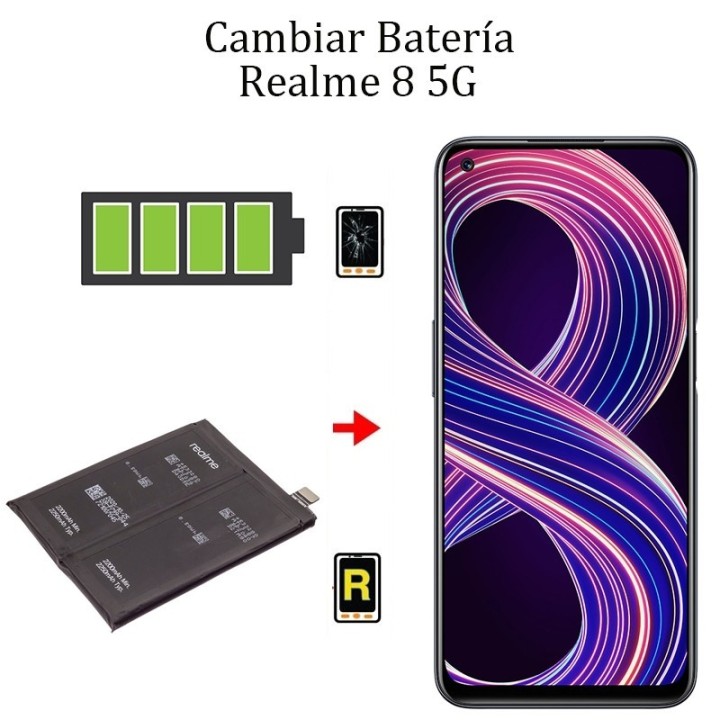 Cambiar Batería Realme 8 5G