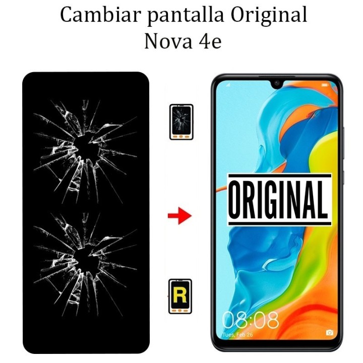 Cambiar Pantalla Original Huawei Nova 4E
