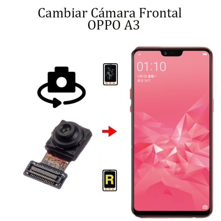 Cambiar Cámara Frontal OPPO A3