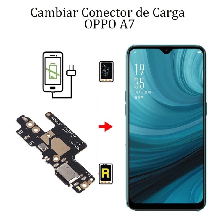 Cambiar Conector De Carga OPPO A7