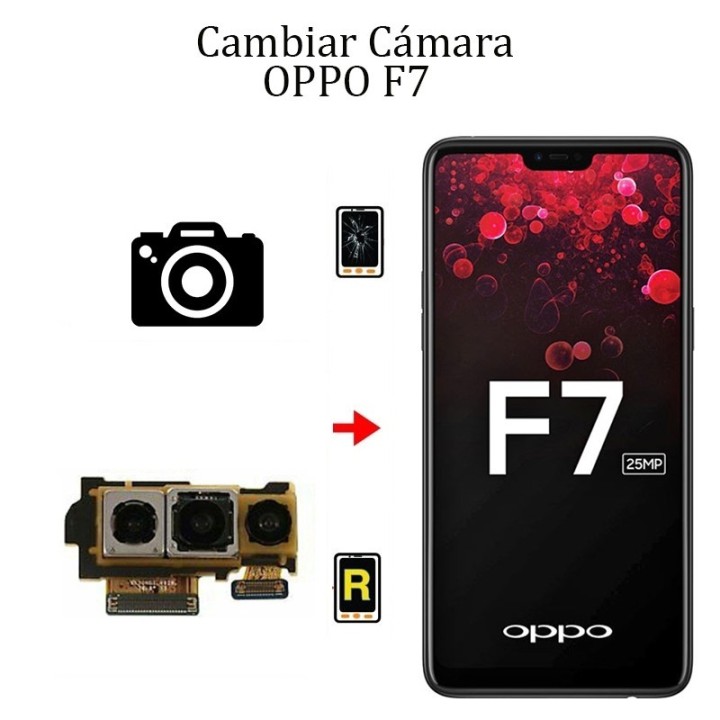 Cambiar Cámara Trasera OPPO F7