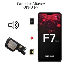 Cambiar Altavoz De Música OPPO F7