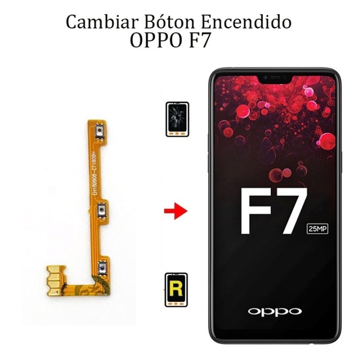 Cambiar Botón De Encendido OPPO F7