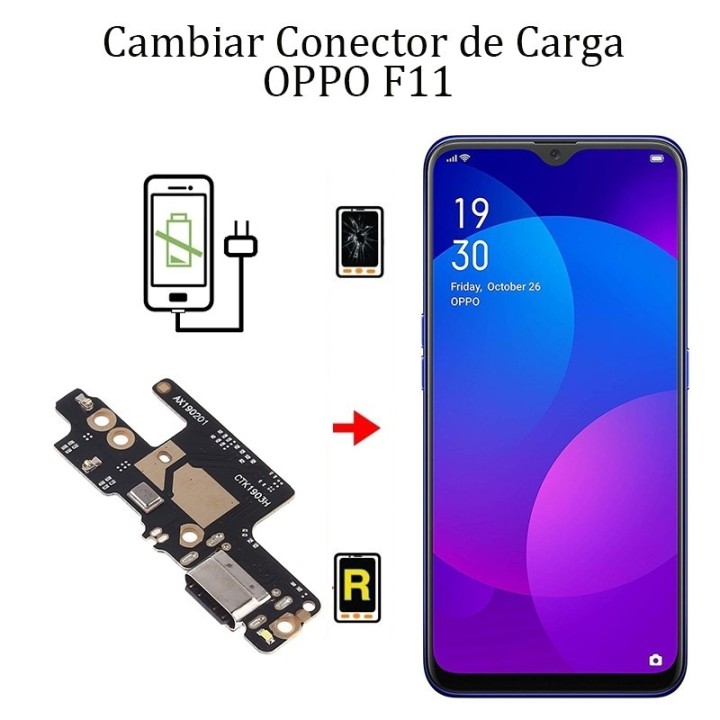 Cambiar Conector De Carga OPPO F11