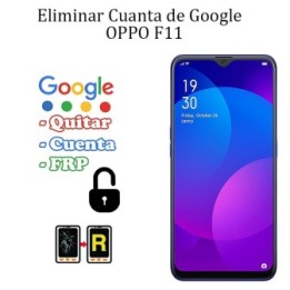 Eliminar Contraseña y Cuenta Google OPPO F11