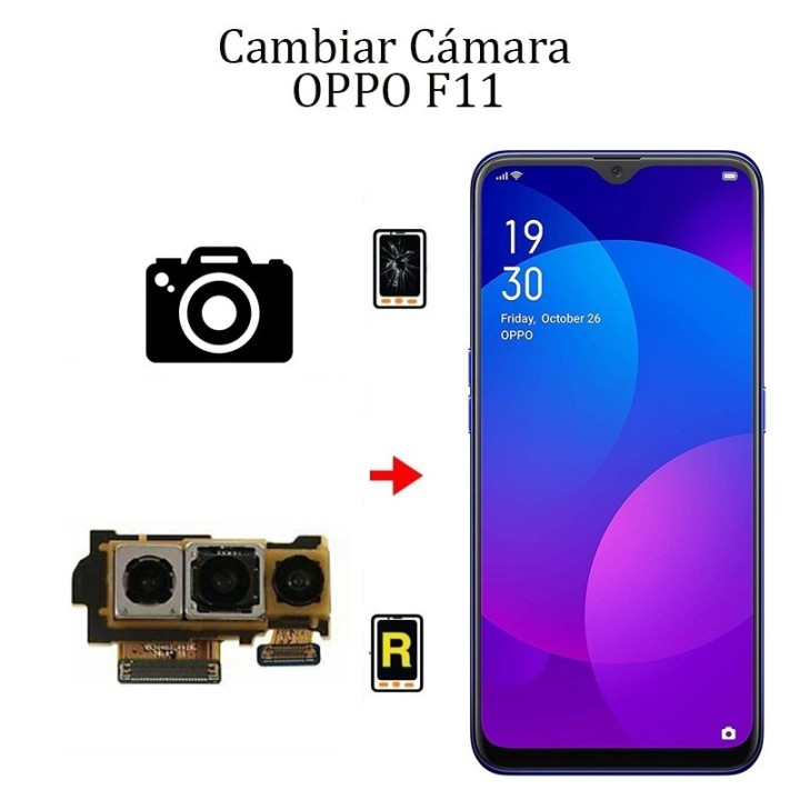 Cambiar Cámara Trasera OPPO F11