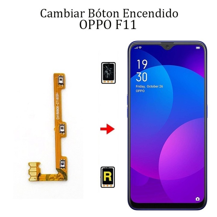 Cambiar Botón De Encendido OPPO F11
