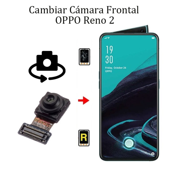 Cambiar Cámara Frontal OPPO Reno 2