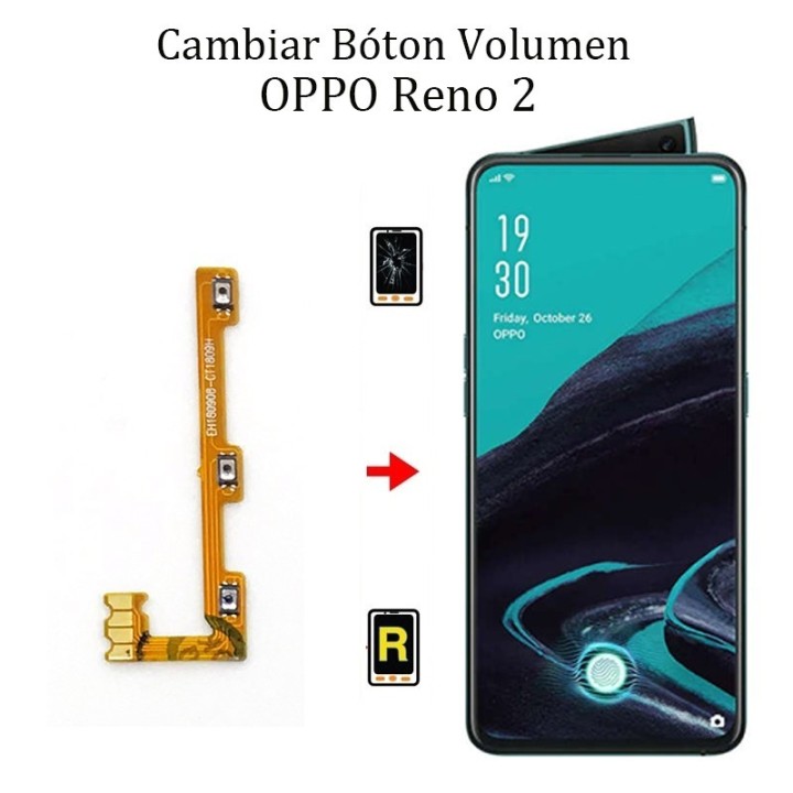 Cambiar Botón De Volumen OPPO Reno 2