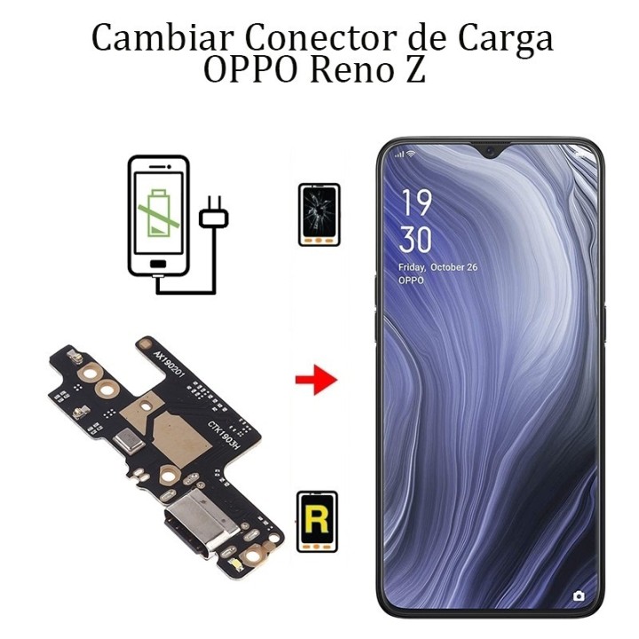 Cambiar Conector De Carga OPPO Reno Z