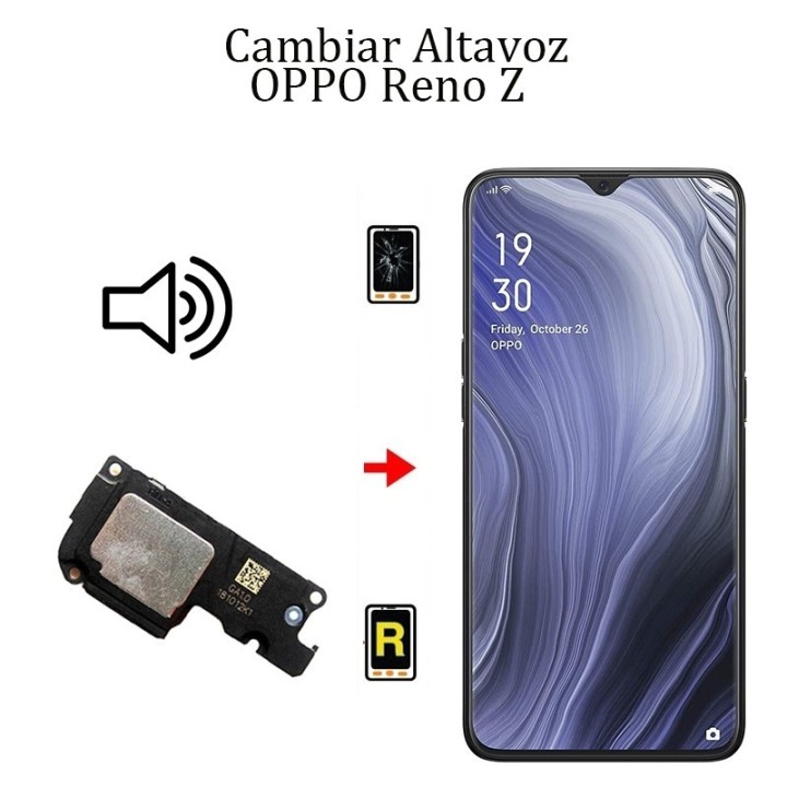 Cambiar Altavoz De Música OPPO Reno Z