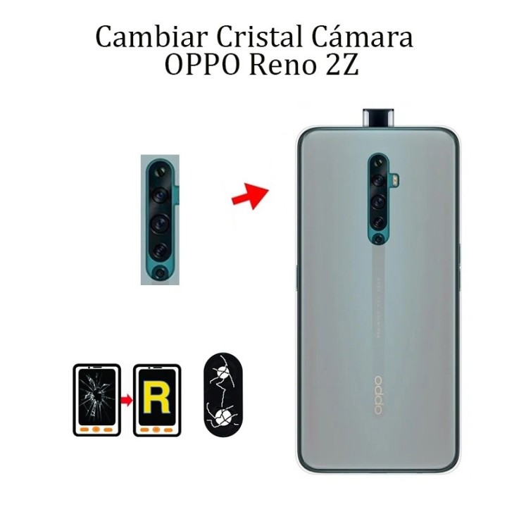 Cambiar Cristal Cámara Trasera OPPO Reno 2Z