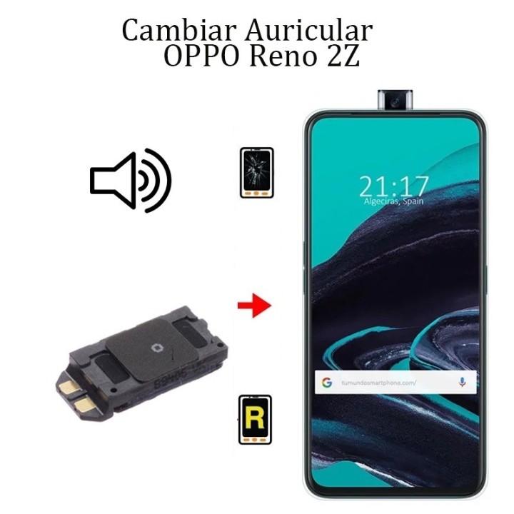 Cambiar Auricular De Llamada OPPO Reno 2Z