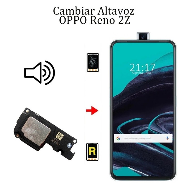 Cambiar Altavoz De Música OPPO Reno 2Z
