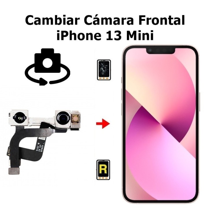 Cambiar Cámara Frontal iPhone 13 mini
