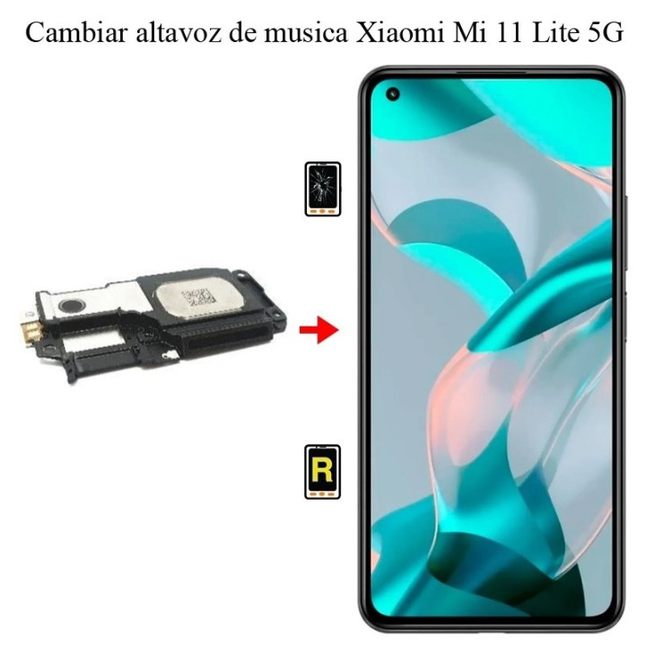Cambiar Altavoz De Música Xiaomi Mi 11 Lite 5G NE