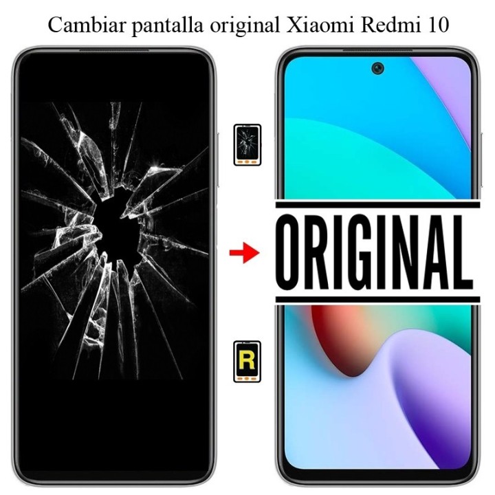 Cambiar Pantalla Xiaomi Redmi 10 Original
