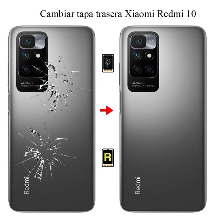 Cambiar Tapa Trasera Xiaomi Redmi 10