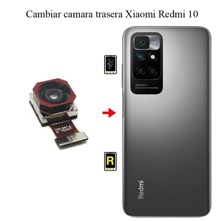 Cambiar Cámara Trasera Xiaomi Redmi 10