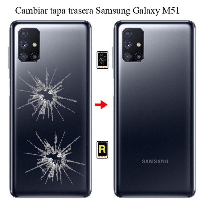 Cambiar Tapa Trasera Samsung Galaxy M51