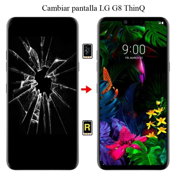 Cambiar Pantalla LG G8 Thinq