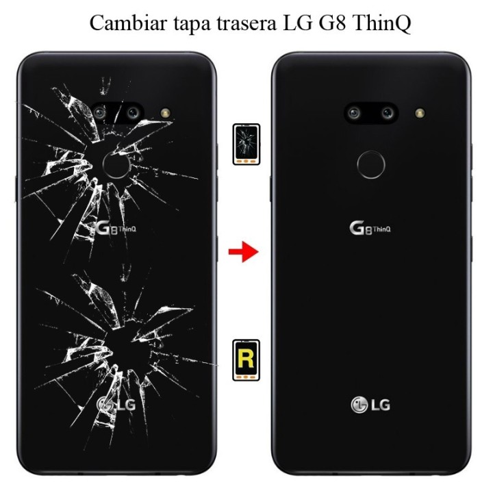 Cambiar Tapa Trasera LG G8 Thinq