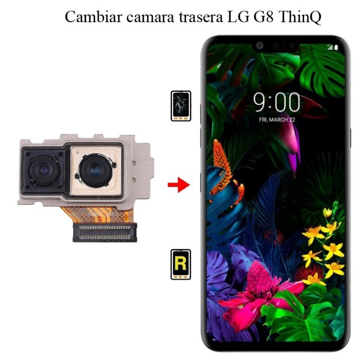 Cambiar Cámara Trasera LG G8 Thinq