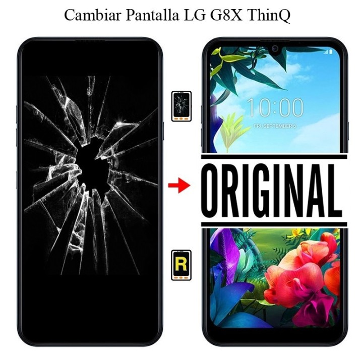 Cambiar Pantalla LG G8X Thinq Original