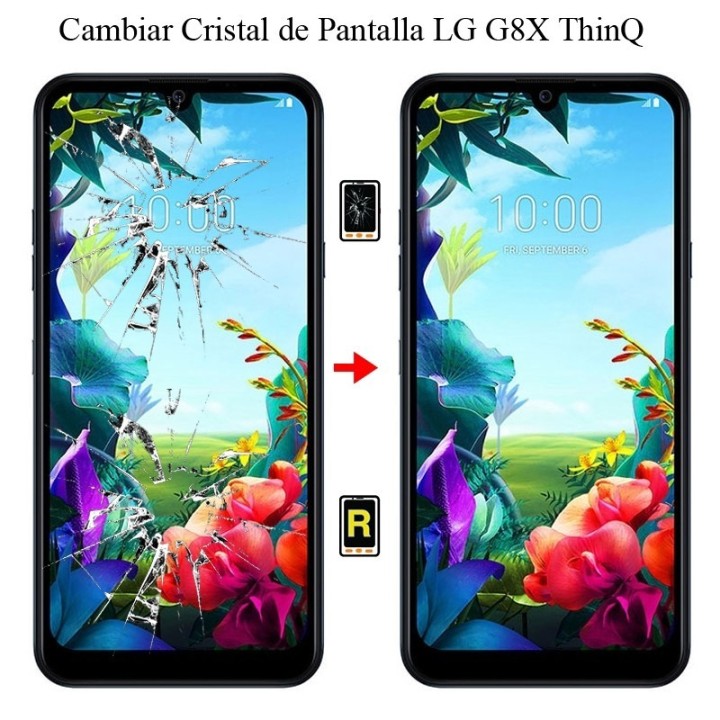 Cambiar Cristal De Pantalla LG G8X Thinq