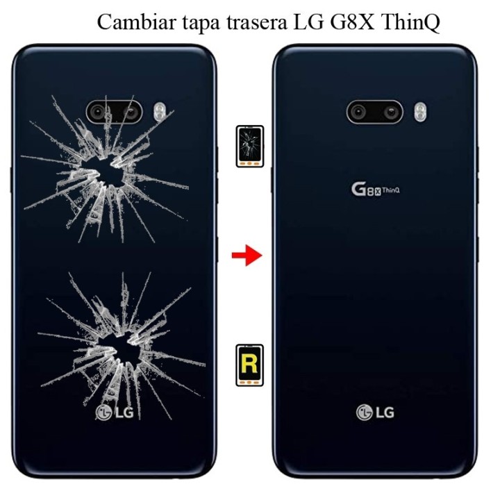 Cambiar Tapa Trasera LG G8X Thinq
