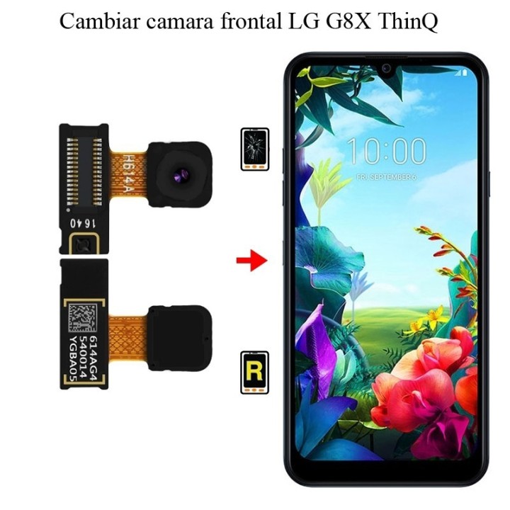 Cambiar Cámara Frontal LG G8X Thinq